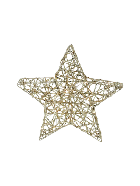 LED-Drahtstern "Dany" Gold
