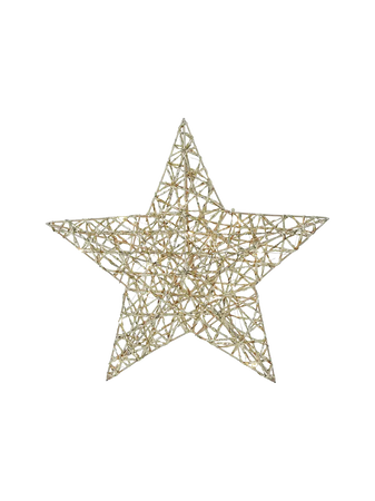 LED-Drahtstern "Dami" Gold