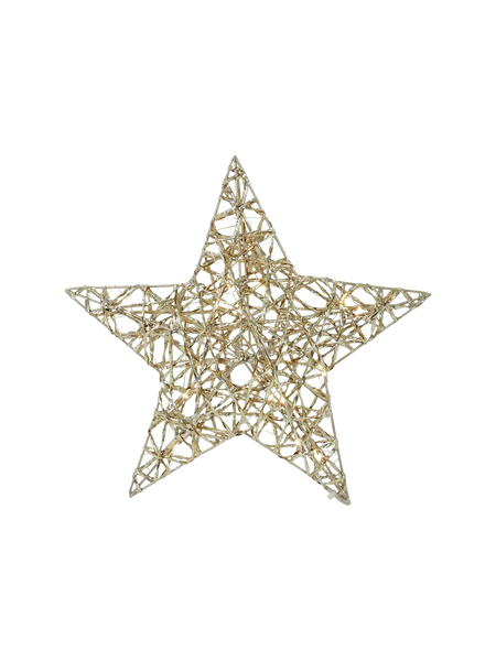 LED-Drahtstern "Dami" Gold