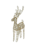 LED-Drahtfigur Hirsch "Dami" Gold