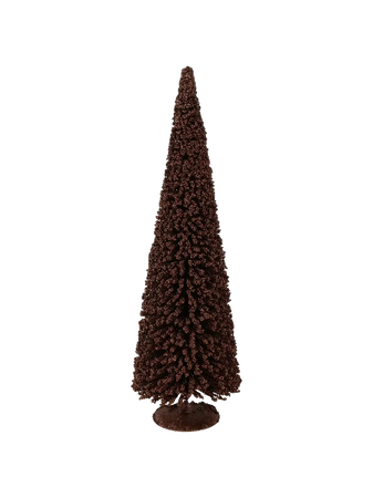 Deko-Baum Ornament "Otis" Braun
