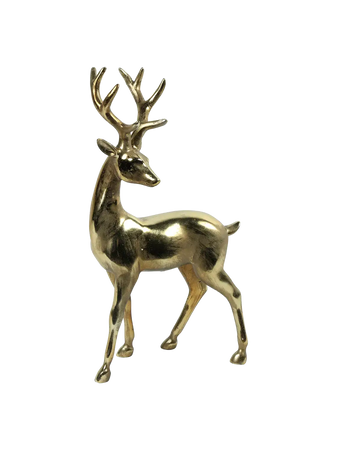 Deko-Hirsch "Gido" Gold