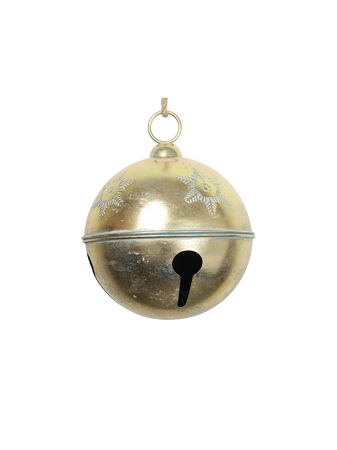 Weihnachtshänger Kugel "Asher" Gold