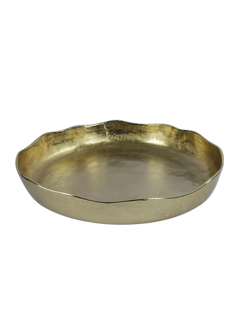 Deko-Schale rund "Emina" Gold