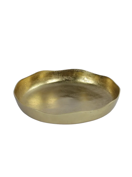 Deko-Schale rund "Emina" Gold