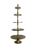 Etagere rund "Lucy" Gold