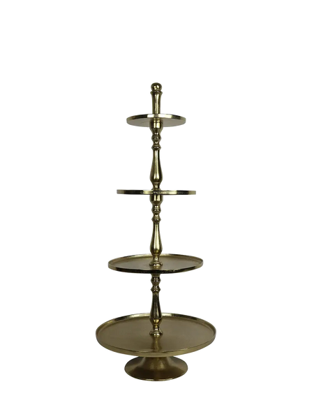 Etagere rund "Lucy" Gold