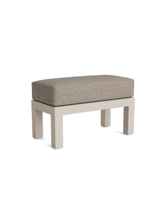 Timber Lounge Half Footstool