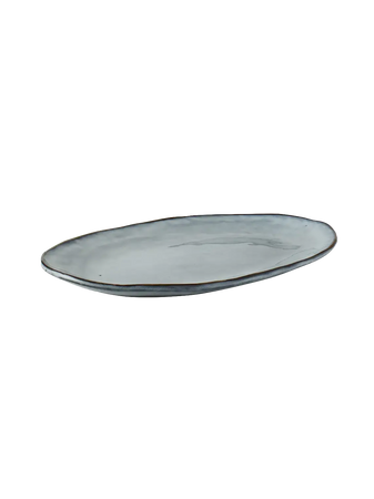 Dutch Rose Organic Ovale Servierplatte 34 x 23 cm