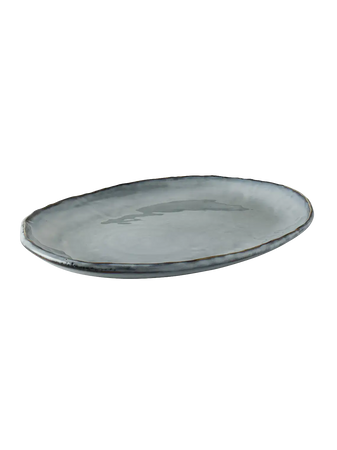 Dutch Rose Organic Ovale Servierplatte 40 x 28 cm