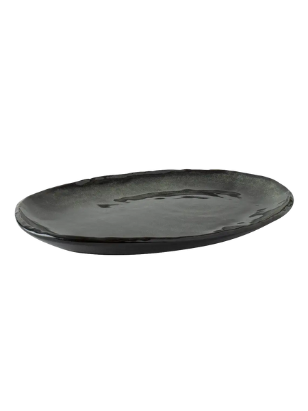Dutch Rose Organic Ovale Servierplatte 40 x 28 cm
