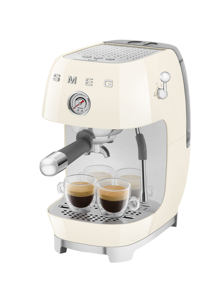 Espressomaschine | Espressomaschine | ECF03 - Creme von Smeg online kaufen bei LIVINGforme.