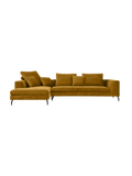 Ecksofa | Ecksofa | "Milano" – gold - von LIVING online kaufen bei LIVINGforme.