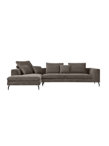 Ecksofa | Ecksofa | "Milano" – graubraun - von LIVING online kaufen bei LIVINGforme.