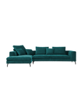 Ecksofa | Ecksofa | "Milano" – navyblau - von LIVING online kaufen bei LIVINGforme.