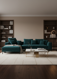 Ecksofa | Ecksofa | "Milano" – navyblau - von LIVING online kaufen bei LIVINGforme.