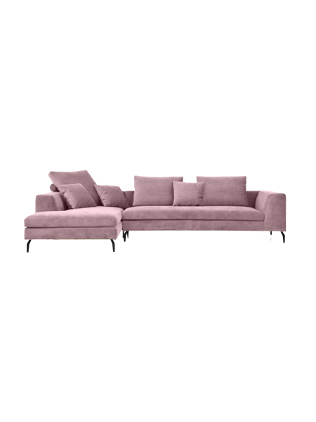 Ecksofa | Ecksofa | "Milano" – rosa - von LIVING online kaufen bei LIVINGforme.