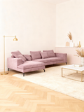 Ecksofa | Ecksofa | "Milano" – rosa - von LIVING online kaufen bei LIVINGforme.