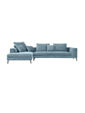 Ecksofa | Ecksofa | "Milano" – saphirblau - von LIVING online kaufen bei LIVINGforme.