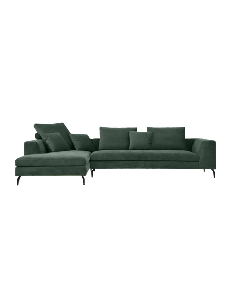 Ecksofa | Ecksofa | "Milano" – waldgrün - von LIVING online kaufen bei LIVINGforme.