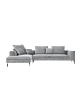 Ecksofa | Ecksofa | "Milano" – wolkengrau - von LIVING online kaufen bei LIVINGforme.