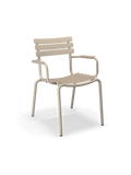 Gartenstuhl | Alua Dining Stuhl mit Armlehnen - Beige von Houe online kaufen bei LIVINGforme.