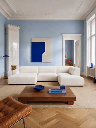 Ecksofa | FLEXLUX Lucera 1,5-Sitzer mit Open End und Récamiere rechts - von Flexlux online kaufen bei LIVINGforme.
