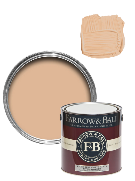 Wandfarbe | Wandfarbe - Faded Terracotta No. CC8 - von Farrow & Ball online kaufen bei LIVINGforme.