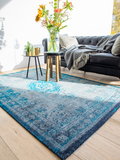 Teppich Rechteckig | Fading World - Grey Turquoise Teppich | Art.-Nr. 8255 - von Louis de Poortere online kaufen bei LIVINGforme.