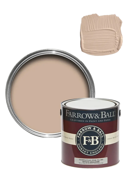 Wandfarbe | Wandfarbe - Templeton Pink No. 303 - von Farrow & Ball online kaufen bei LIVINGforme.