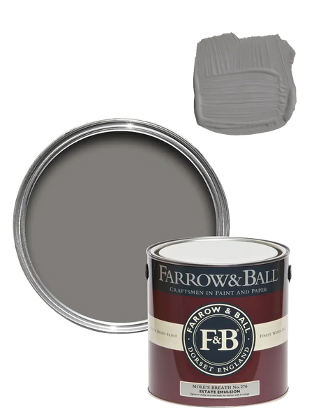 Wandfarbe - Mole's Breath No. 276 Wandfarbe Farrow & Ball