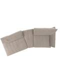 Sofa | Fluffy Sofa | "2HT links + Trapezelement + Element 105 Armteil rechts" - von designwerk online kaufen bei LIVINGforme.