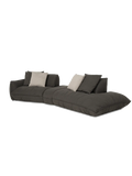 Sofa | Fluffy Sofa | "Element 105 Armteil links + Trapezelement + 2HT rechts" - von designwerk online kaufen bei LIVINGforme.