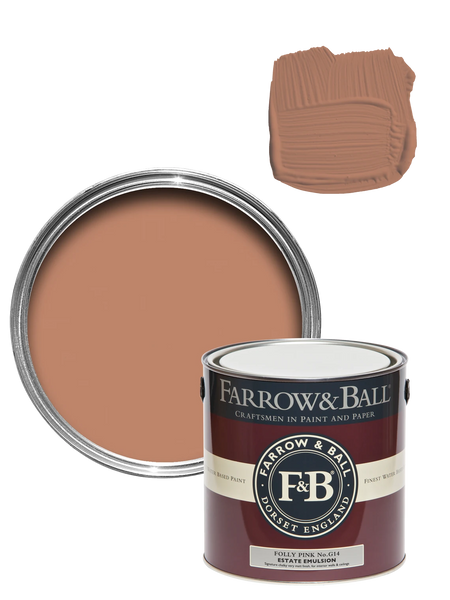 Wandfarbe - Folly Pink No. G14 Wandfarbe Farrow & Ball