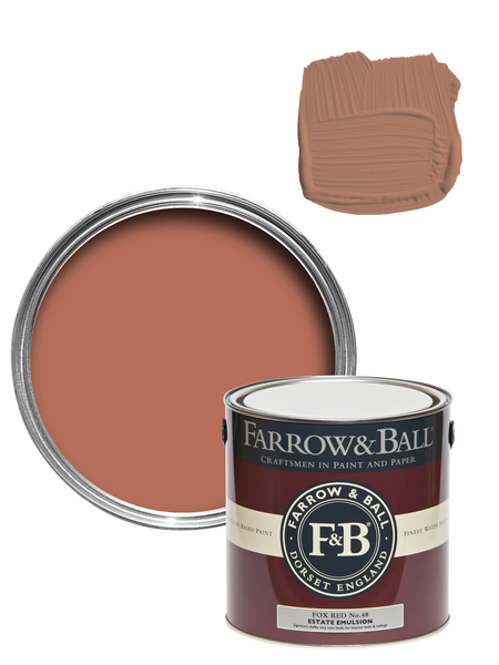 Wandfarbe - Fox Red No. 48 Wandfarbe Farrow & Ball