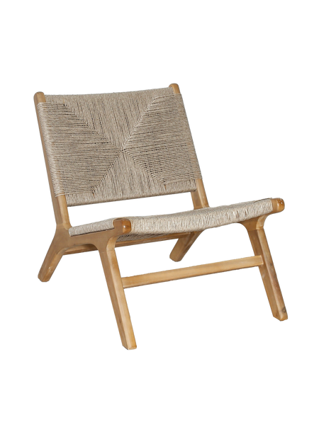 Gartenstuhl | Gartensessel, Outdoor Lounge Chair Feel 2, Wickergeflecht - grau, beige, natur - von LIVING Collection online kaufen bei LIVINGforme.