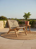 Gartenstuhl | Gartensessel, Outdoor Lounge Chair Feel 2, Wickergeflecht - grau, beige, natur - von LIVING Collection online kaufen bei LIVINGforme.