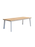 Gartentisch | Gartentisch Atlantik, rechteckig, Teak - weiß, 220cm - von LIVING online kaufen bei LIVINGforme.