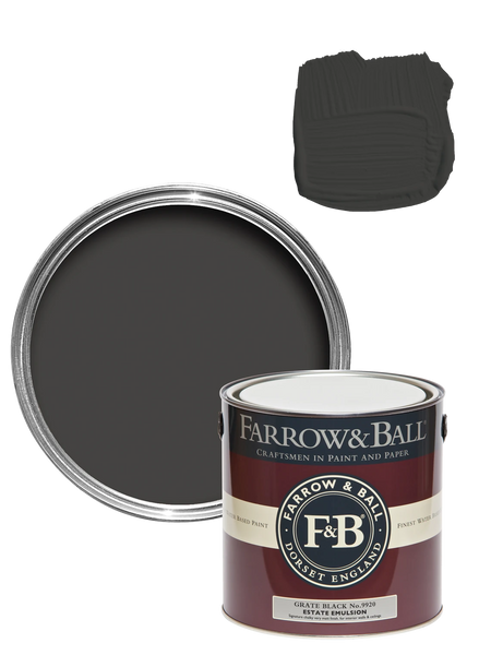 Wandfarbe - Grate Black No. 9920 Wandfarbe Farrow & Ball
