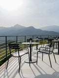 Gartentisch | PICO Café-Tisch rund mit Rundfuß - von Houe online kaufen bei LIVINGforme.