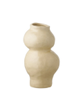 Vase Keramik, beige Vase Living Nordic ø10,5x19,5 cm beige