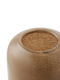 Kerzenhalter mundgeblasenes Glas, braun Kerzenhalter Living Nordic