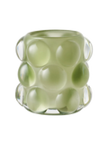 Kerzenhalter-Set Glas, beige/grün Kerzenhalter Living Nordic