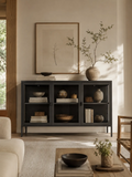 Brisbane Sideboard Stahl/Glas Sideboard Living Nordic