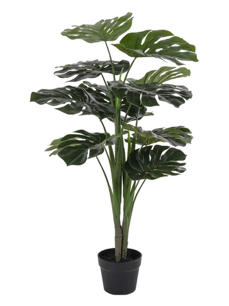 Monstera künstlich Kunstpflanze Living Nordic 90 cm