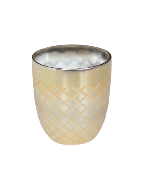 Duftkerze | Eleganza in Gold Silber