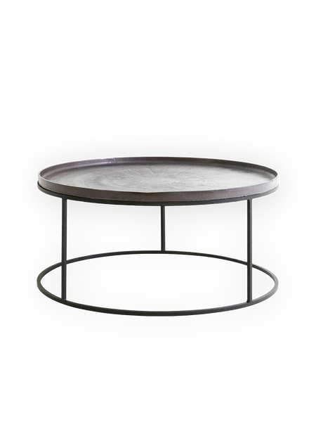 Couchtische | Couchtisch | "Joris" Raw Nickel - von LIVING online kaufen bei LIVINGforme.