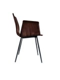 Armlehnstuhl | "Maverick Casual" – Büffelleder Dakota Brown Stuhl KFF
