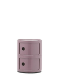 Aufbewahrung | Kartell Componibili Aufbewahrungsbox 2er, H 40 cm - Violett von Kartell online kaufen bei LIVINGforme.
