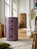 Aufbewahrung | Kartell Componibili Aufbewahrungsbox 3er, H 59 cm - von Kartell online kaufen bei LIVINGforme.
